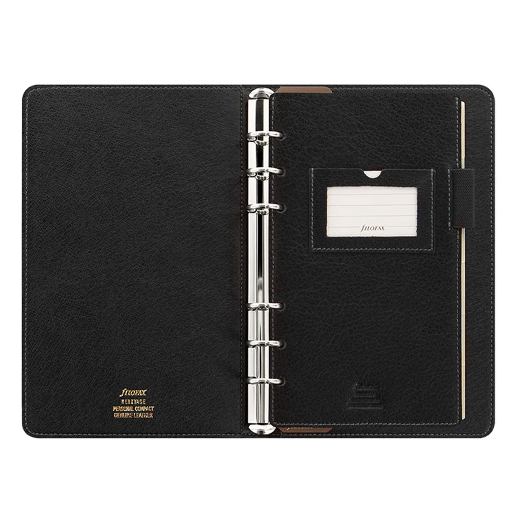Filofax Органайзер Heriage Compact Personal, черен | Office 1 - Офис ...