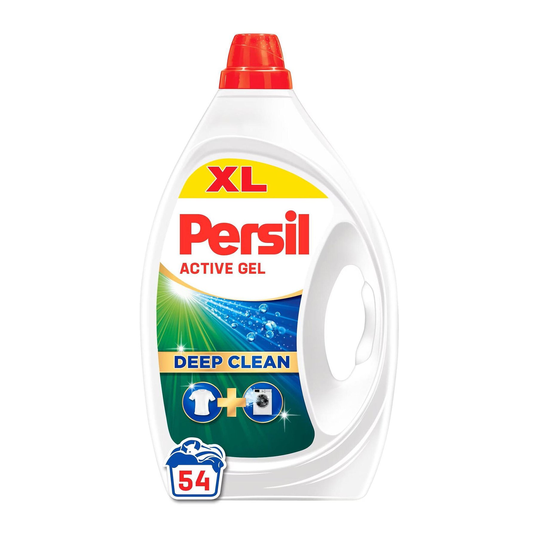 Persil Перилен препарат Expert, гел, за бяло пране, 2.43 L, за 54 ...